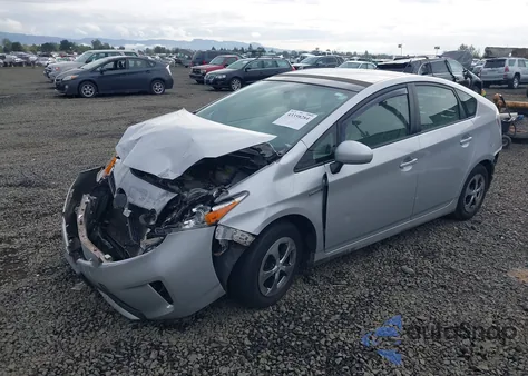 2014 Toyota Prius Three из США, поврежденный, VIN JTDKN3DUXE1812268